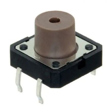C & K タクタイルスイッチ 単極単投(SPST) スルーホール Pc Pin モーメンタリ C & K COMPONENTS