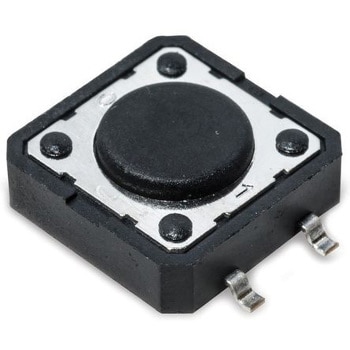 C & K タクタイルスイッチ 単極単投(SPST) スルーホール Pc Pin モーメンタリ C & K COMPONENTS