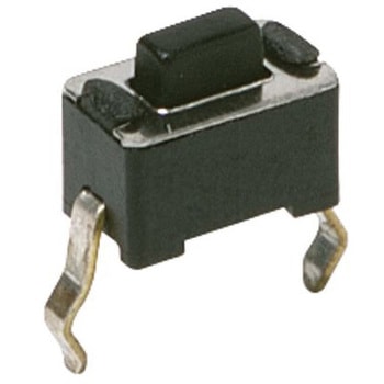 C & K タクタイルスイッチ 単極単投(SPST) スルーホール Pc Pin モーメンタリ C & K COMPONENTS