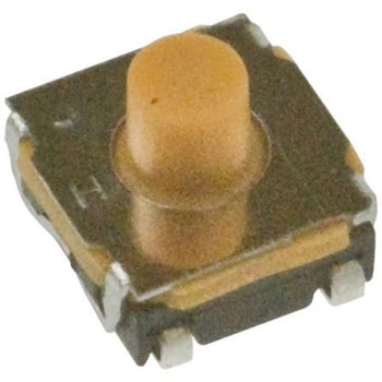C & K タクタイルスイッチ 単極単投(SPST) 表面実装 Jベンド モーメンタリ C & K COMPONENTS