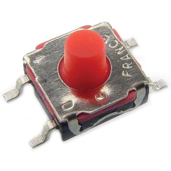C & K タクタイルスイッチ 単極単投(SPST) 表面実装 Jベンド モーメンタリ C & K COMPONENTS