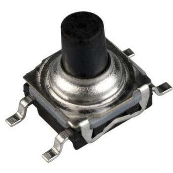 C & K タクタイルスイッチ 単極単投(SPST) 表面実装 ガルウィング モーメンタリ C & K COMPONENTS