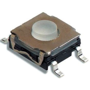 C & K タクタイルスイッチ 単極単投(SPST) 表面実装 ガルウィング モーメンタリ C & K COMPONENTS