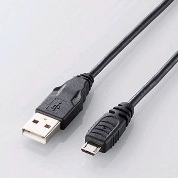 0.15m スマートフォン用充電・転送ケーブル エスコ