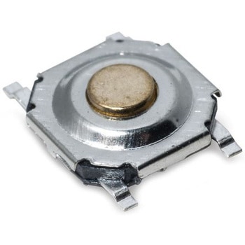 C & K タクタイルスイッチ 単極単投(SPST) 表面実装 ガルウィング モーメンタリ C & K COMPONENTS