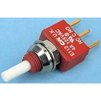 C & K 押しボタンスイッチ モーメンタリ PCB 単極双投(SPDT) C & K COMPONENTS