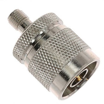 Cinch Connectors 同軸アダプタ ストレート SMA ジャック - N型 - プラグ ニッケル Cinch Connectors