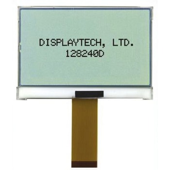 Displaytech 液晶モノクロディスプレイ 半透過型 グラフィック Displaytech