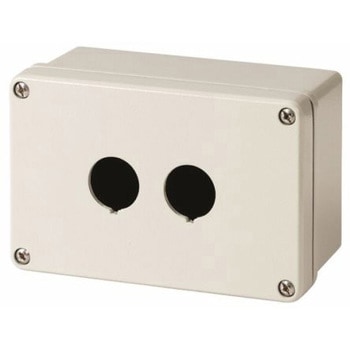 Eaton コントロールボックス 穴径 22mm 2点用 アルミ EATON