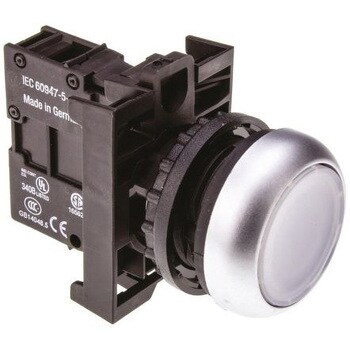 M22-DL-W+M22-A+M22-LED-W Eaton 押ボタンヘッド M22 モーメンタリ 1個 EATON 【通販モノタロウ】