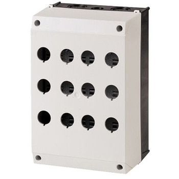 Eaton 密閉型プッシュボタン 穴径 23mm 12 点用 EATON