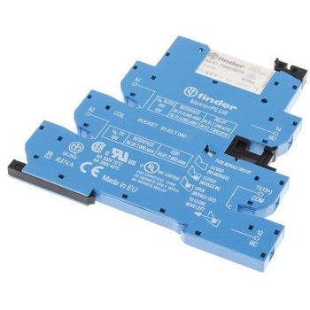 Finder インターフェイスモジュール 60V 1c接点 6 A DIN Rail 39 Series FINDER