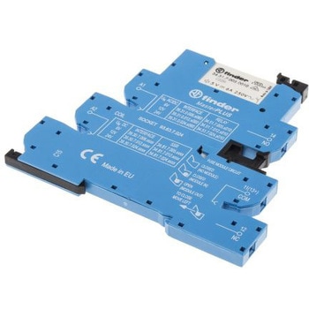 Finder インターフェイスモジュール 6V ac/dc 1c接点 6 A DIN Rail 39 Series FINDER