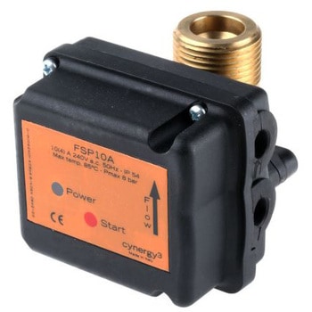 FSP10A30 Flow switch 3.0 l/min control 4A pump CYNERGY3 黄銅