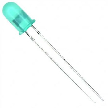 Green diffused LED，HLMP1790 2mA BROADCOM