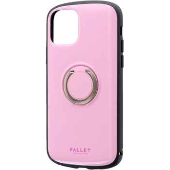 iPhone11Pro耐衝撃リング付ハイブリッドケース「PALLETRING」 耐衝撃 薄型 軽量 ストラップホール付 LEPLUS
