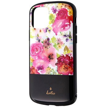 iPhone11Pro超軽量・極薄・耐衝撃ハイブリッドケース「PALLETKatie」 薄型 ストラップホール付 LEPLUS
