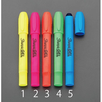 イエロー 蛍光ペン エスコ 蛍光マーカー 単品 通販モノタロウ Ea765sd 1