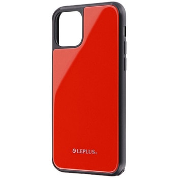 iPhone11Pro背面ガラスシェルケース「SHELLGLASS」 指紋防止 ストラップホール付 LEPLUS