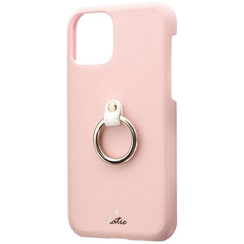 iPhone11Proリング付PUレザーシェルケース「SHELLRINGKatie」 スタンド機能 LEPLUS
