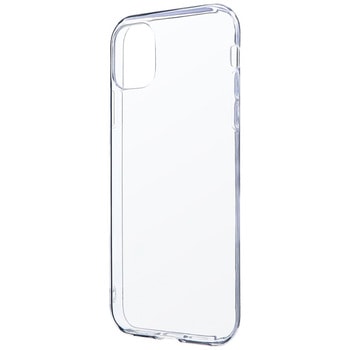 iPhone11ソフトケース「CLEARSOFT」 ストラップホール付 LEPLUS