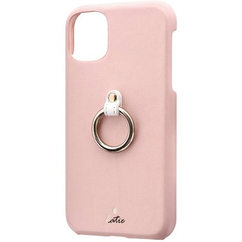 iPhone11リング付PUレザーシェルケース「SHELLRINGKatie」 LEPLUS