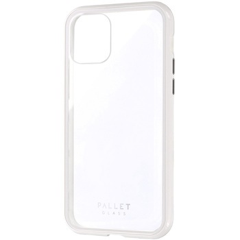 iPhone11Proガラスハイブリッドケース「SHELLGLASSCOLOR」 ストラップホール付 LEPLUS