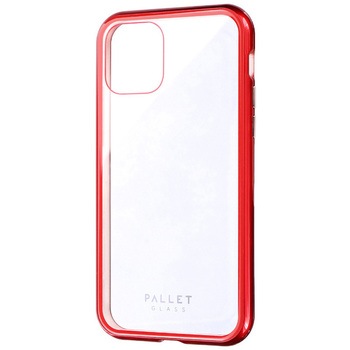 iPhone11Proガラスハイブリッドケース「SHELLGLASSCOLOR」 ストラップホール付 LEPLUS