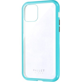 iPhone11Proガラスハイブリッドケース「SHELLGLASSCOLOR」 ストラップホール付 LEPLUS