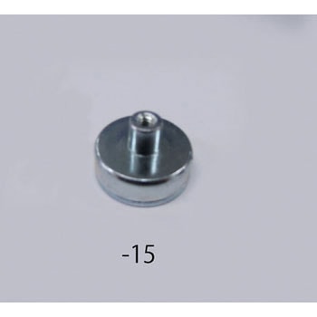 Φ25x7.0mm 強力マグネット(ねじ穴付/10個) エスコ
