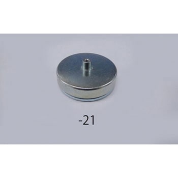 Φ57x10 mm 強力マグネット(ねじ穴付/1個) エスコ