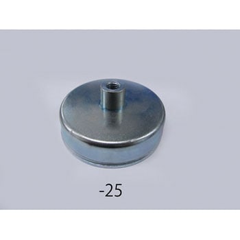 Φ100x22mm 強力マグネット(ねじ穴付/1個) エスコ