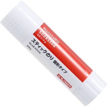 スティックのり 固形タイプ 1本(25g) モノタロウ 【通販モノタロウ】