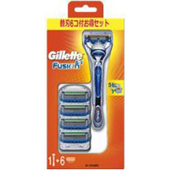 ジレット フュージョンマニュアル5Bホルダー付 P&G
