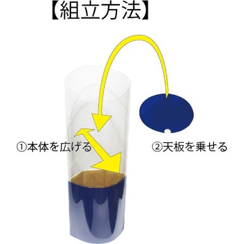 投げ込み什器(ワンタッチ組立式) エクスプロア