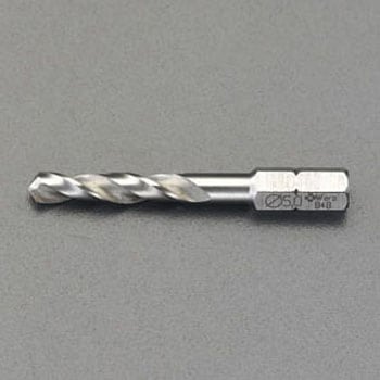 8.0x 51mm ドリルビット(六角軸/HSS) エスコ