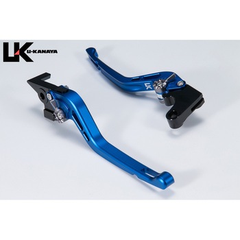 アルミビレットレバーセット GPタイプ 【ツヤなし】 CB650F(RC83)/CB650R(RH03)/CBR650F(RC83)/CBR650R(RH03) U-KANAYA