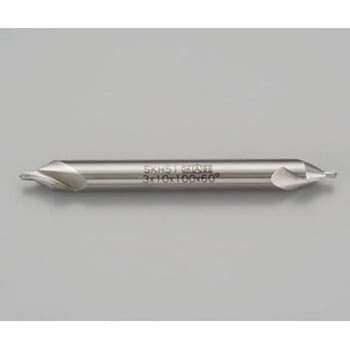 4.0x100mm/60° センタードリル(軸 10 mm/SKH51) エスコ