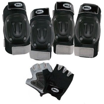 KG トレーニング用パッド ブラック 7084715 ストリートシュレッドパッドセット 1個 BELL 【通販モノタロウ】