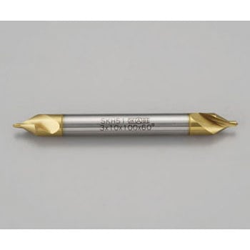 3.0x100mm/60° センタードリル(軸 8.0mm/コーティング) エスコ