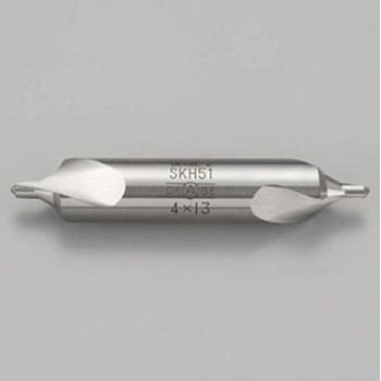 2.0x 53mm/60x120° センタードリル(軸 8.0mm/2形) エスコ