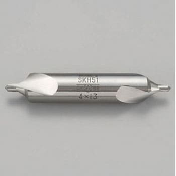 3.0x 63mm/60x120° センタードリル(軸10.0mm/2形) エスコ