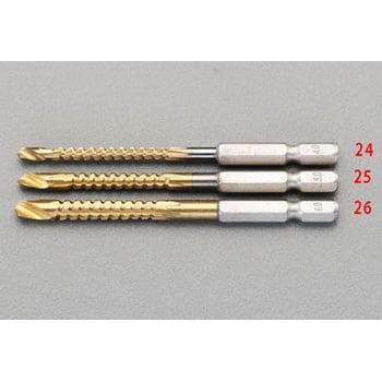5.0x 95mm ジグソードリル(HSS/チタンコート) エスコ