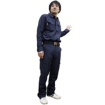 570 綿100%ノータックカーゴパンツ(春夏用) - 桑和