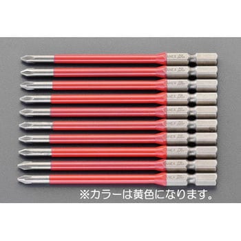 #2x100mm 10本組カラービット エスコ