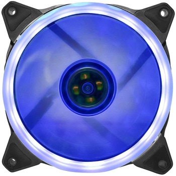 OWL-FE1225LLC-SB LED付ケース用ファン 12cm25mm厚 1500rpm OWLTECH(オウルテック) 50326213