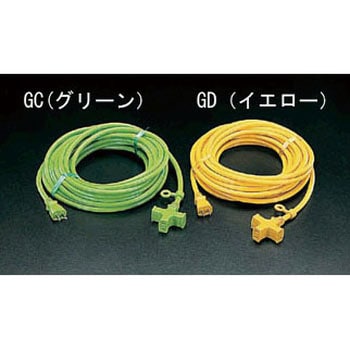 AC125V/15A/5.0m 延長コード - エスコ