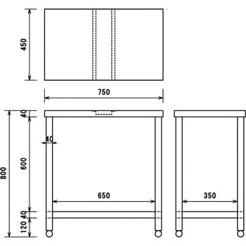 三方枠作業台 HTSA-1500 camarapontal.sp.gov.br