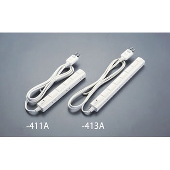 AC125V/15A タップ(7口・マグネット・雷サージ) エスコ