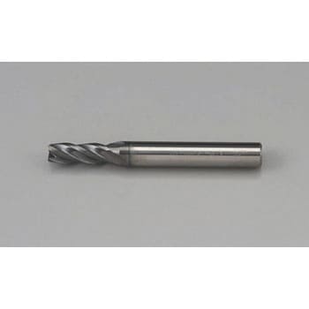 12.0x 75mm エンドミル(AlCr coat/超硬・4枚刃) - エスコ
